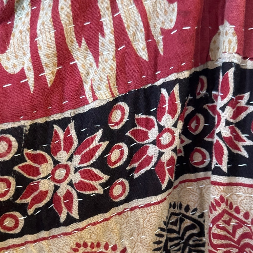 Hand Crafted Multicolor Patchwork Jacket - image 6